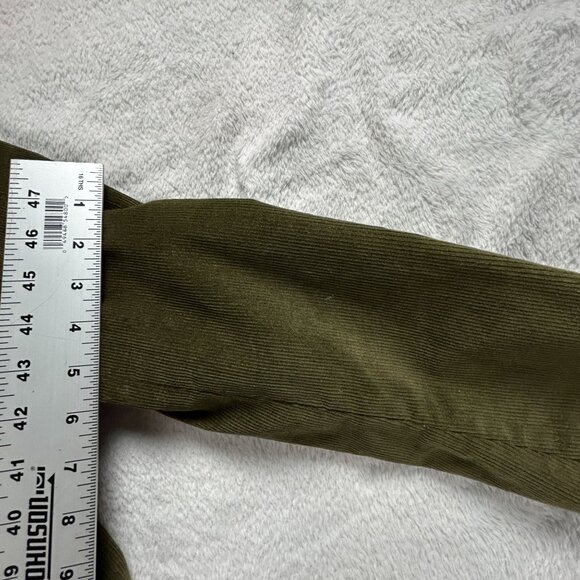 Brad Whitney California Womens Olive Corduroy Blazer Jacket Size 10 Button Front - Picture 11 of 11
